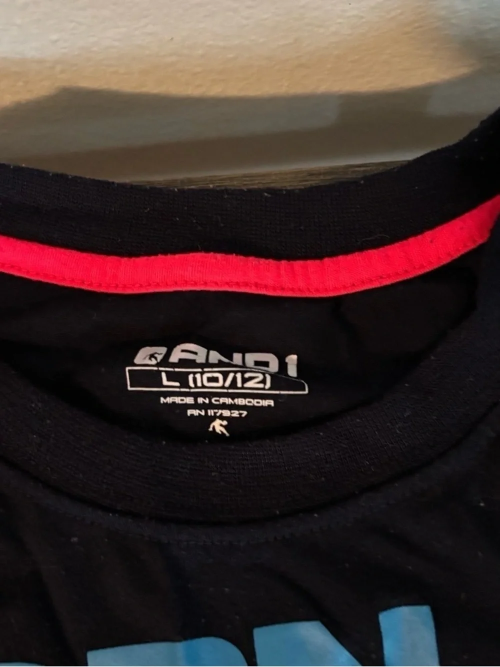 Place Kids Red Baseball Graphic Tee with Navy & Gray Pieces